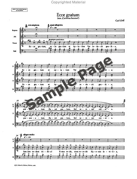 Carmina Burana Partitura Piano Pdf Notes